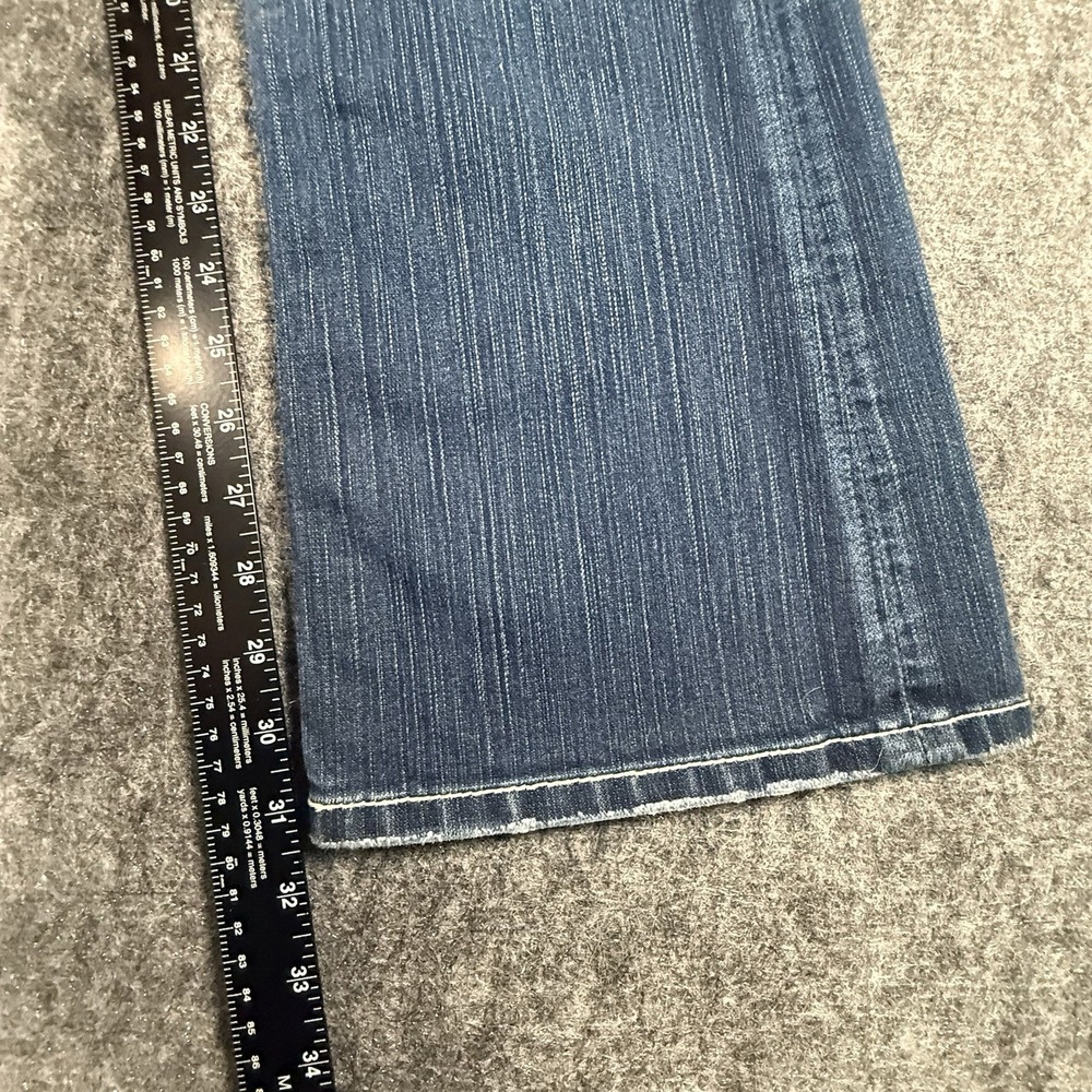 BKE Stella Womens Slim Low Rise Bootcut Jeans 28X31.5 Dark Blue Denim Stretch - Picture 4 of 7